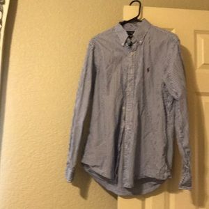 Blue Ralph Lauren dress shirt